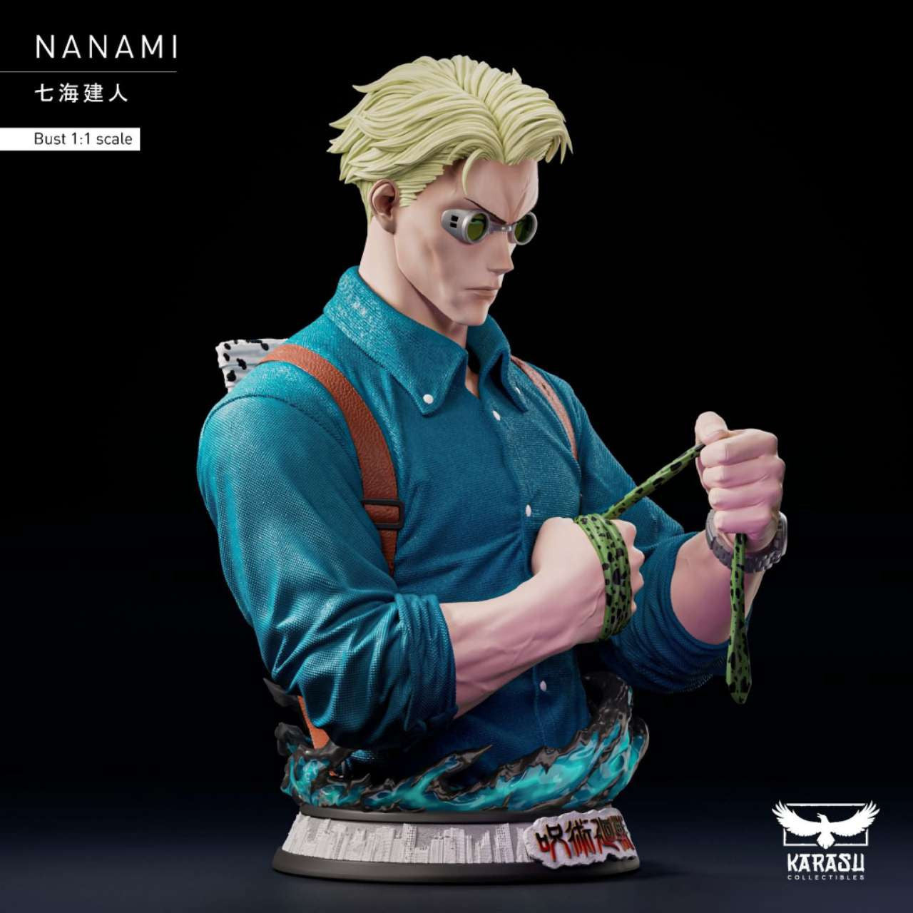 Jujutsju Kaisen - Nanami Kento | 1:1/1:2 Resin Bust | by Karasu Collectibles