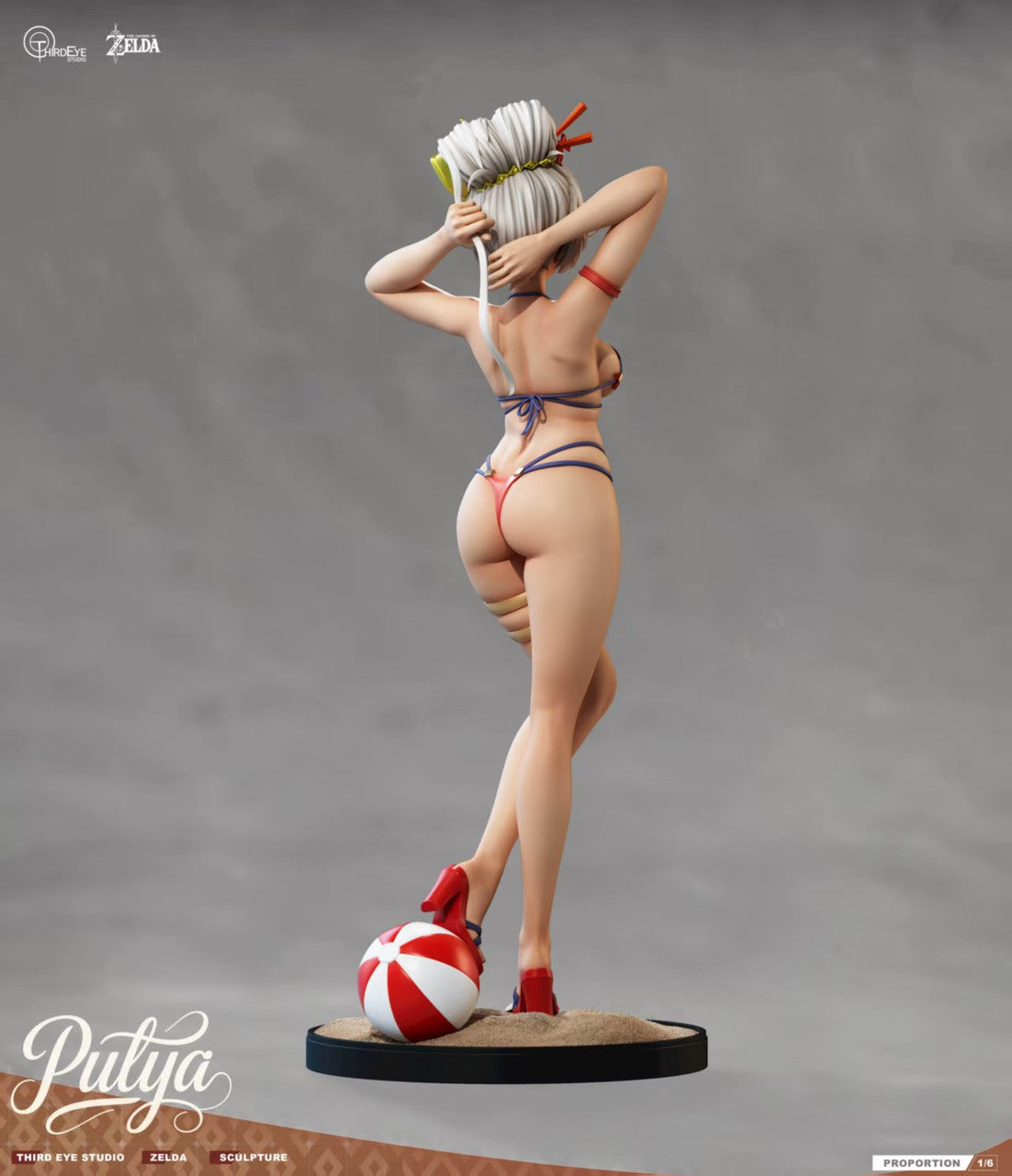 The Legend of Zelda - Swimsuit Purah | 1:4 Resin Statue | by Third Eye Studio