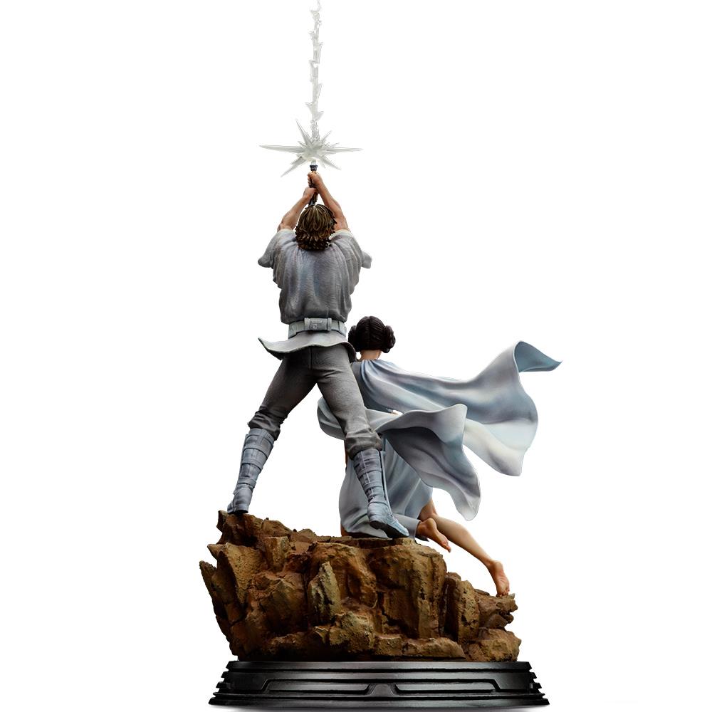 Star Wars - Luke & Leia | 1:10 Resin Statue | von Iron Studios