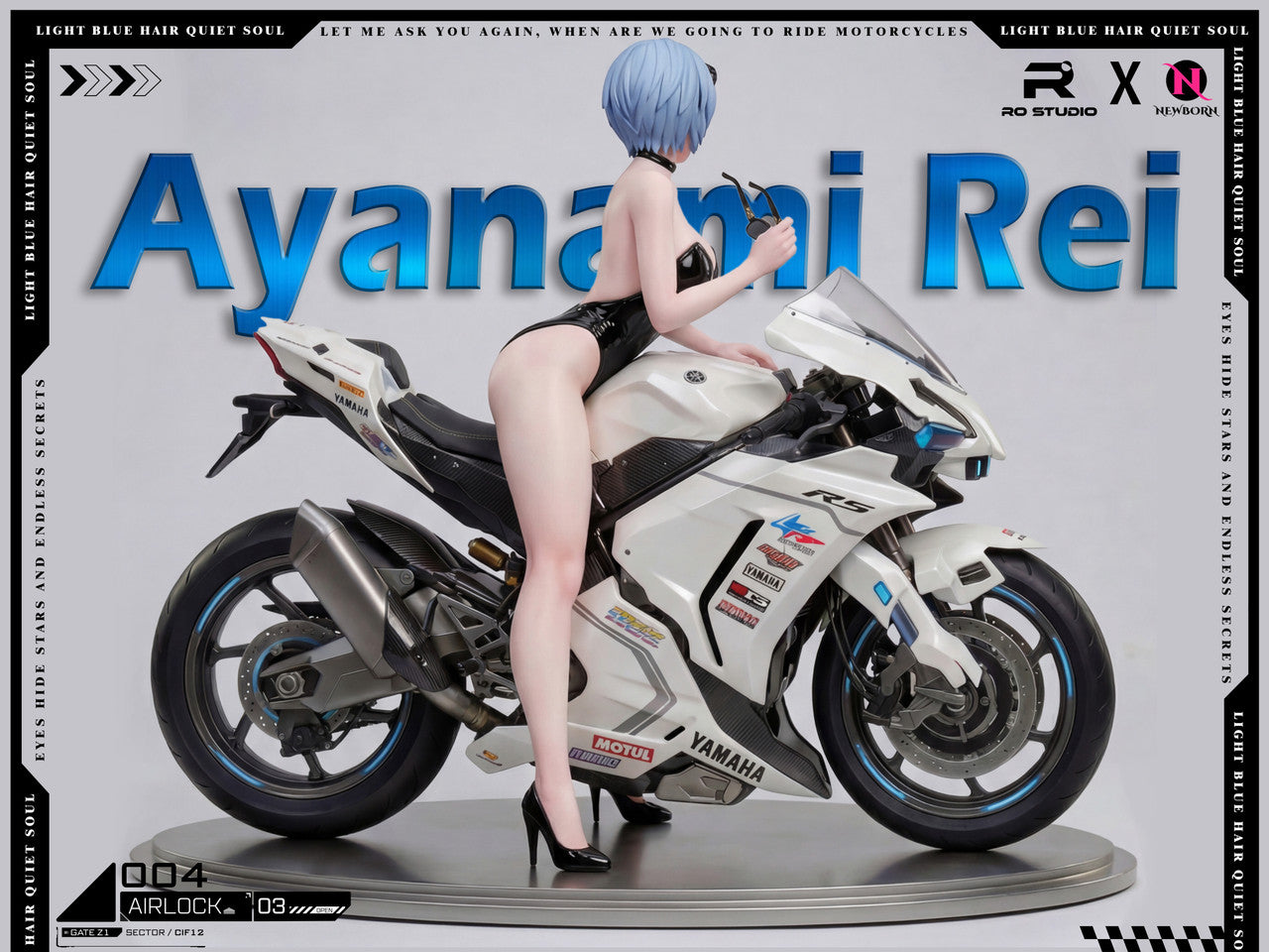 Neon Genesis Evangelion - Ayanami Rei | 1:4 Resin Statue | by RO & NewBorn Studio