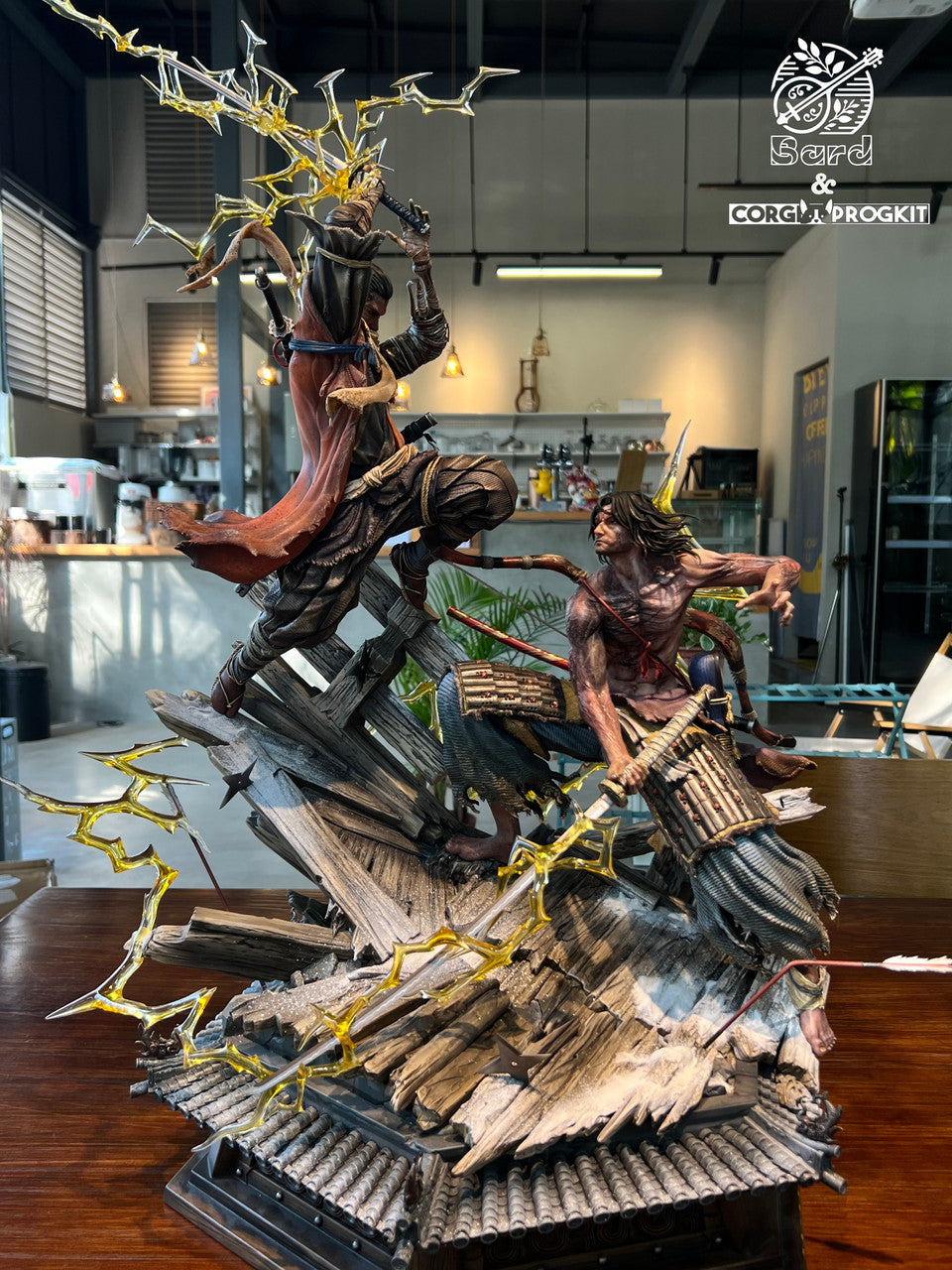 Sekiro: Shadows Die Twice - Sekiro vs. Genichiro Ashina | 1:6 Resin Statue | von Bard x CorgiProGKit Studios