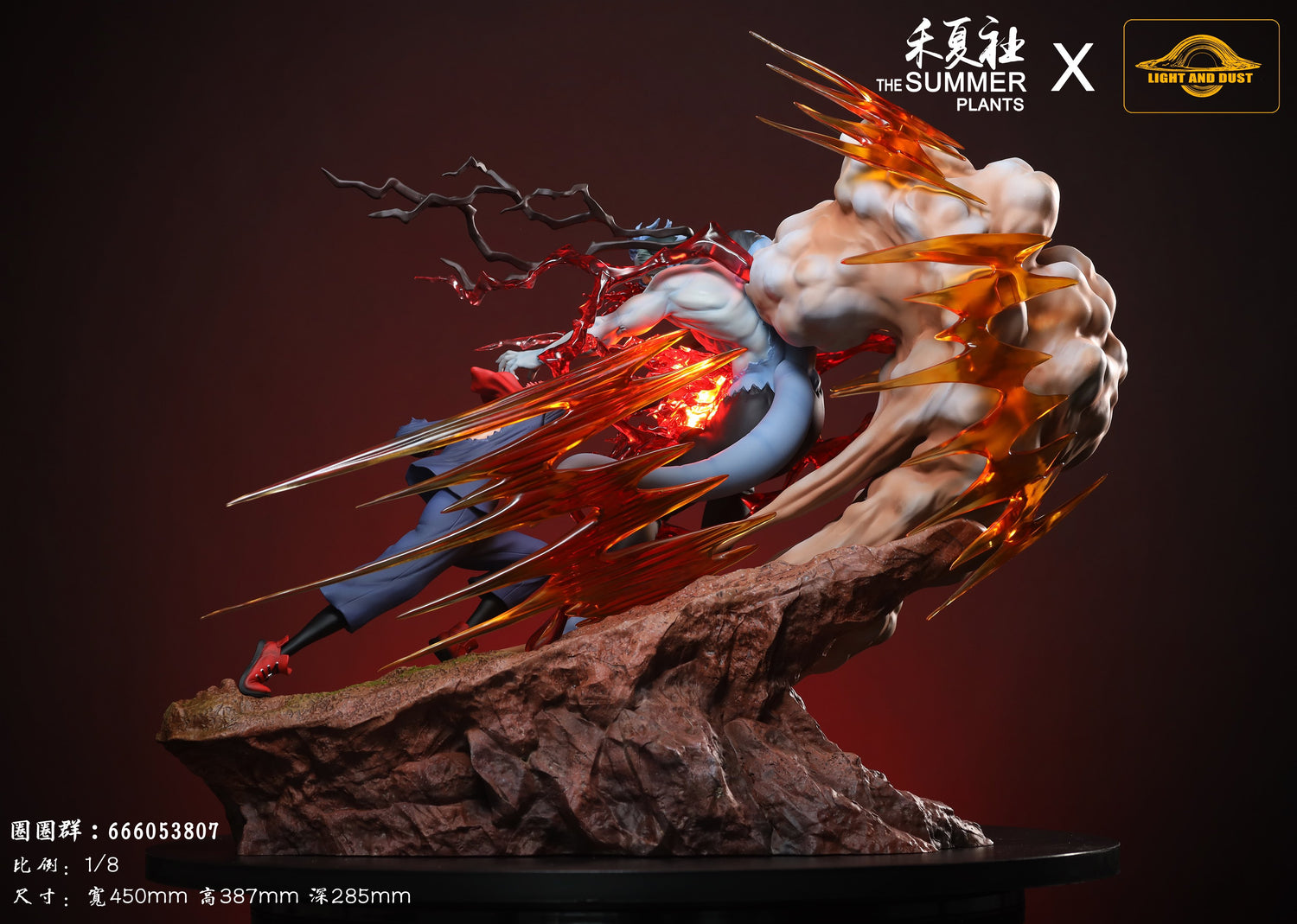 Jujutsu Kaisen - Itadori Yuji vs. Mahito | 1:8 Resin Statue | von Light and Dust Studio