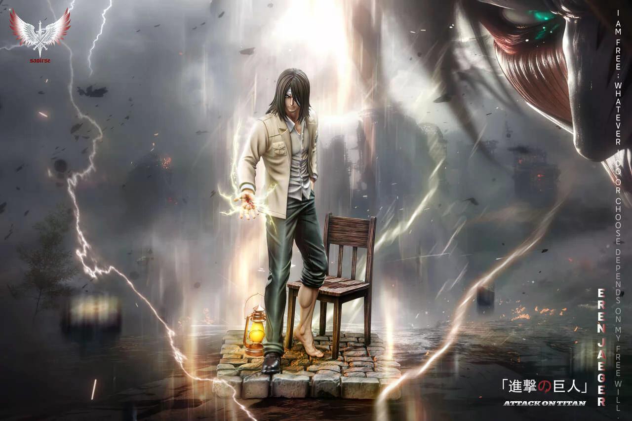 Attack on Titan - Eren Jaeger | Resin Statue | by Saoirse Studio