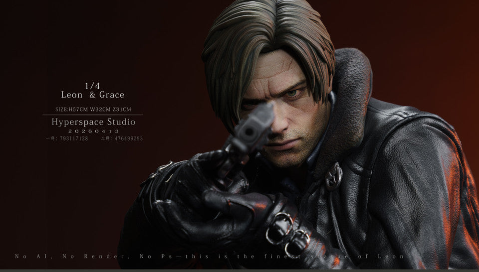 Resident Evil Requiem - Leon & Grace | 1:4 Resin Statue | by HP Studio