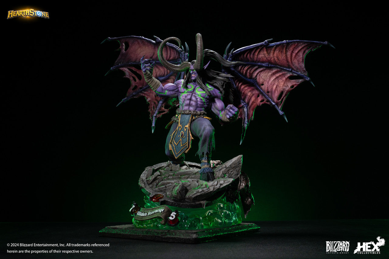 World of Warcraft - Illidan Stormrage | Resin Statue | HEX Collectibles