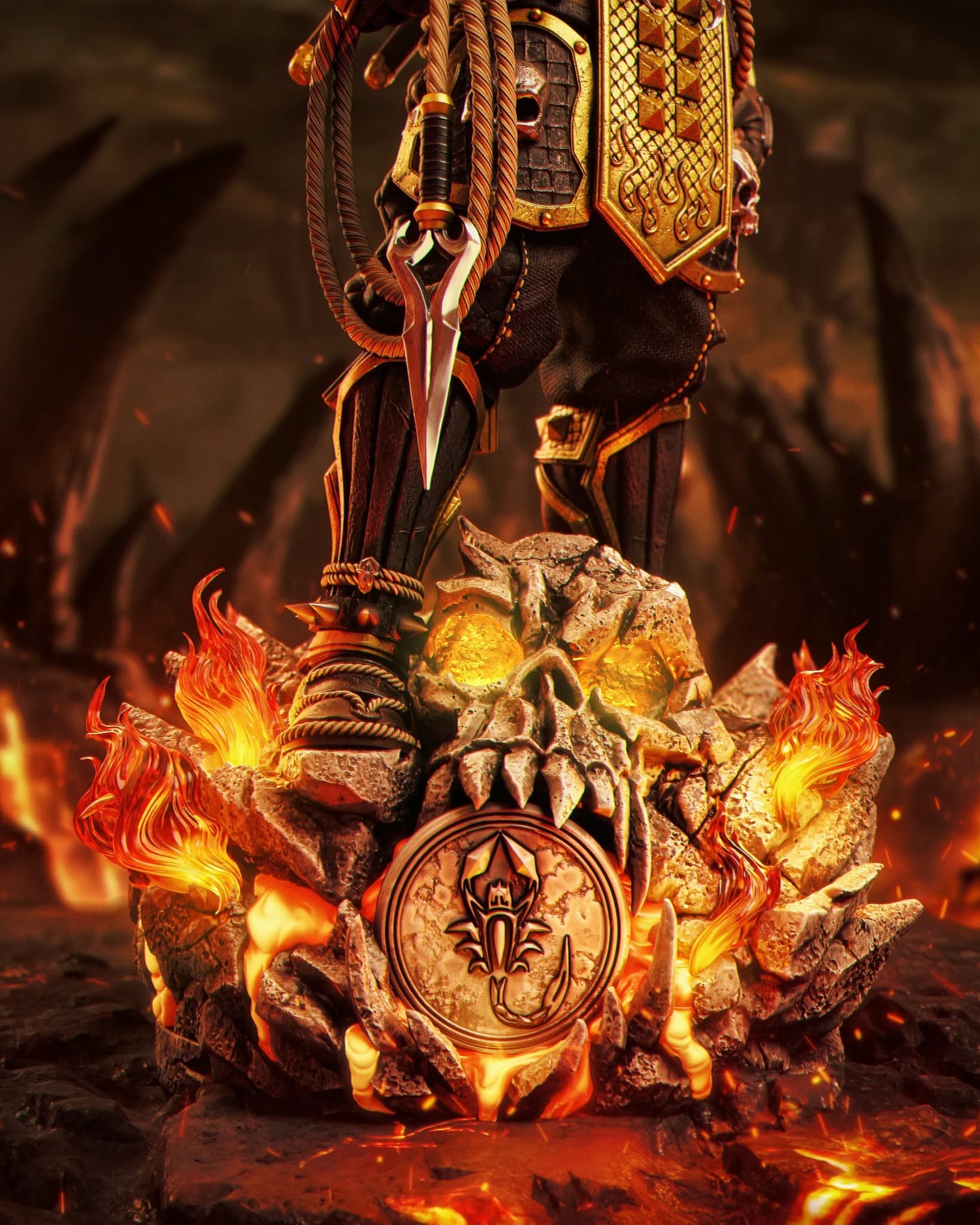 Mortal Kombat - Scorpion | Resin Statue | by Epic Creations