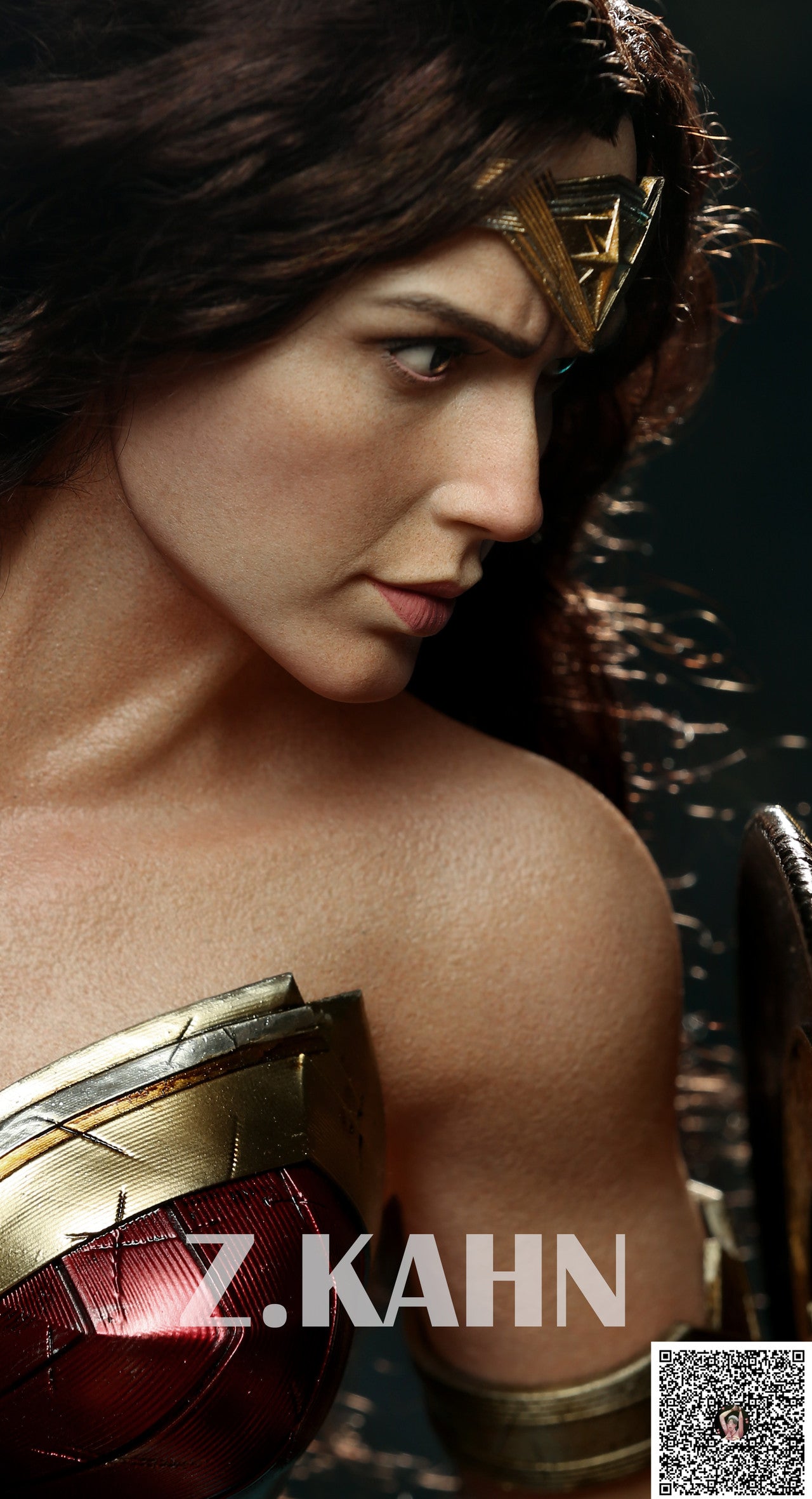 DC Comic - Wonder Woman (Femme Fatale) | 1:3 Resin Statue | von Z.KAHN Studio