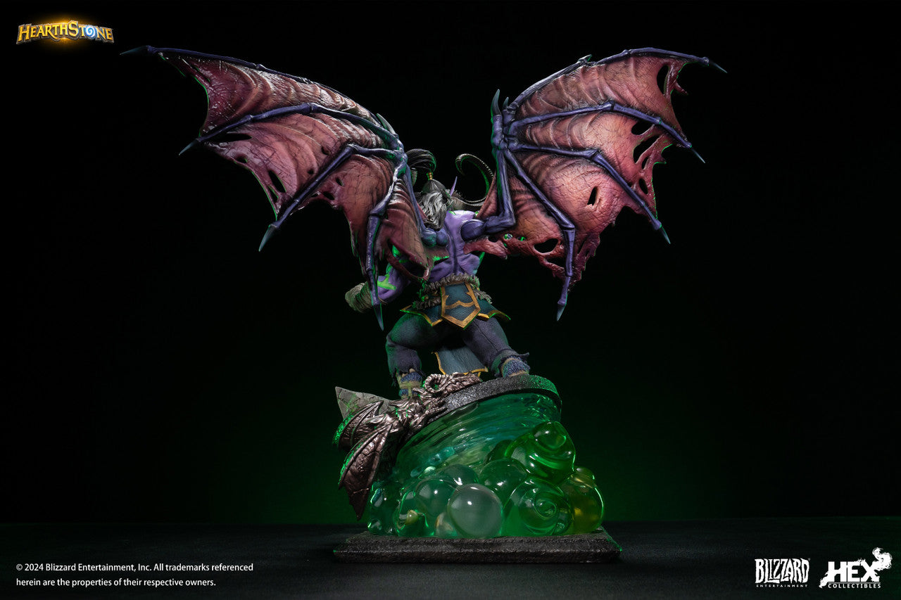 World of Warcraft - Illidan Stormrage | Resin Statue | HEX Collectibles