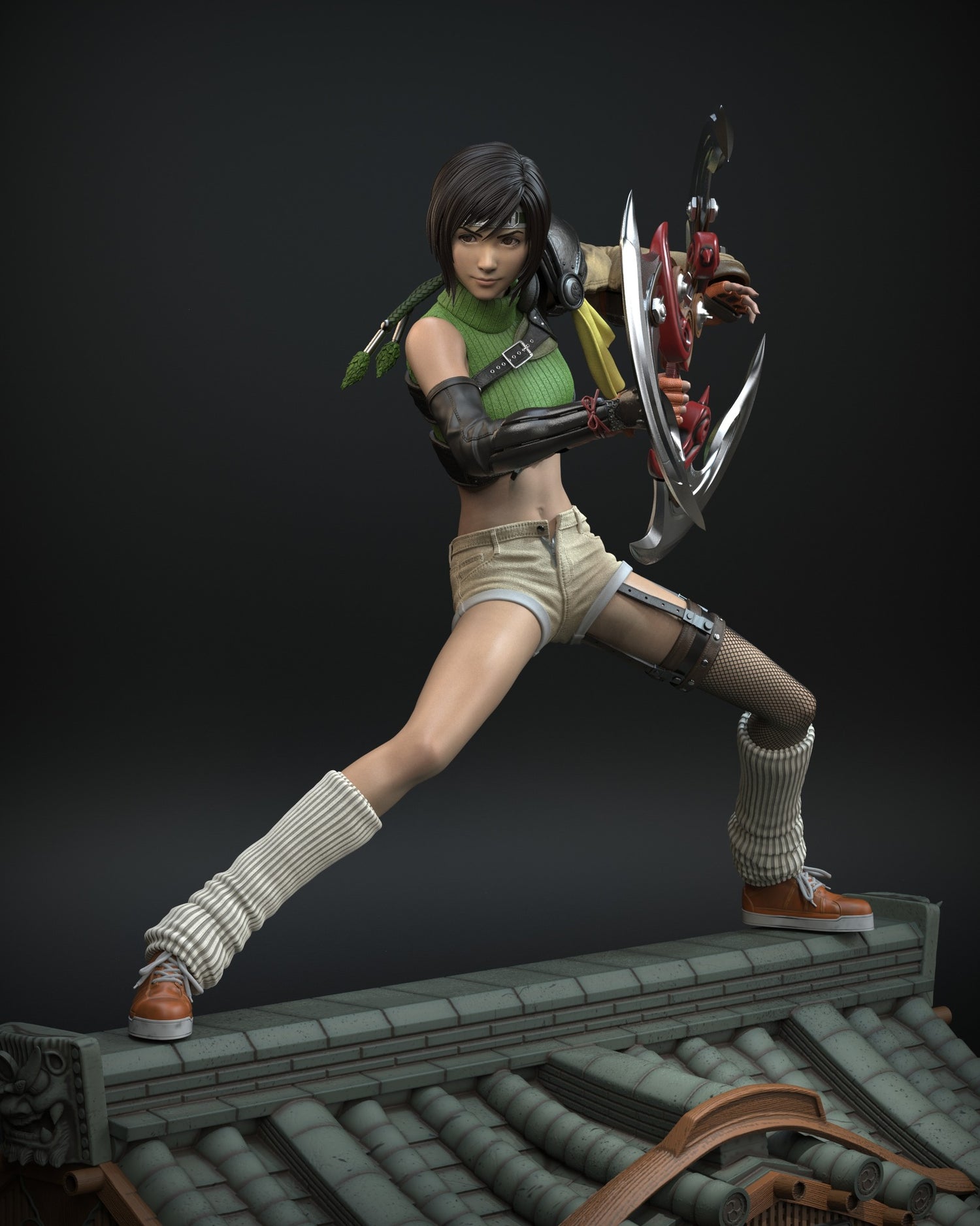 Final Fantasy - Yuffie Kisaragi | 1:4 Resin Statue | von Solar Studio