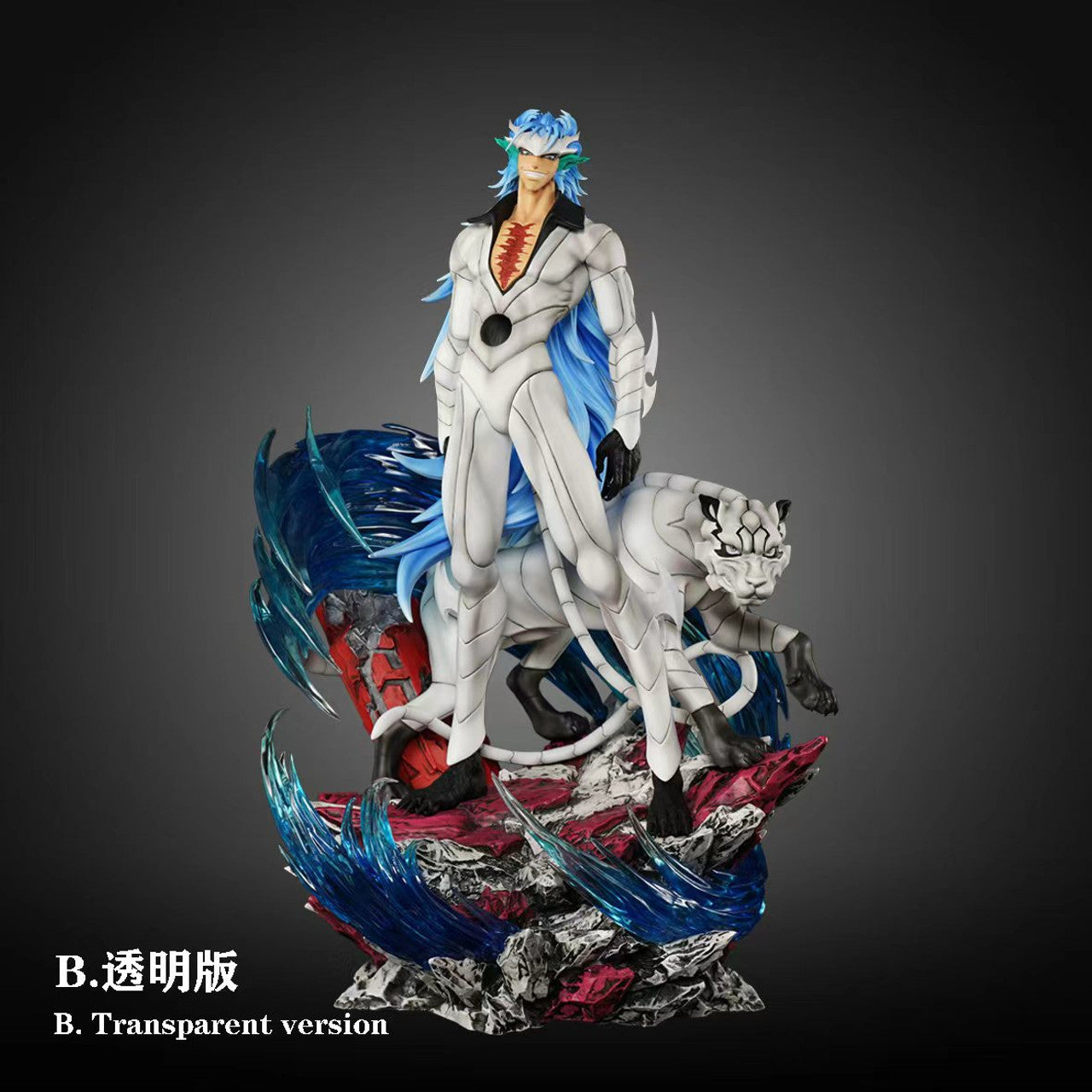 Bleach - Grimmjow Jaegerjaques | 1:6 Resin Statue | by HXHENG × CHENG Studio
