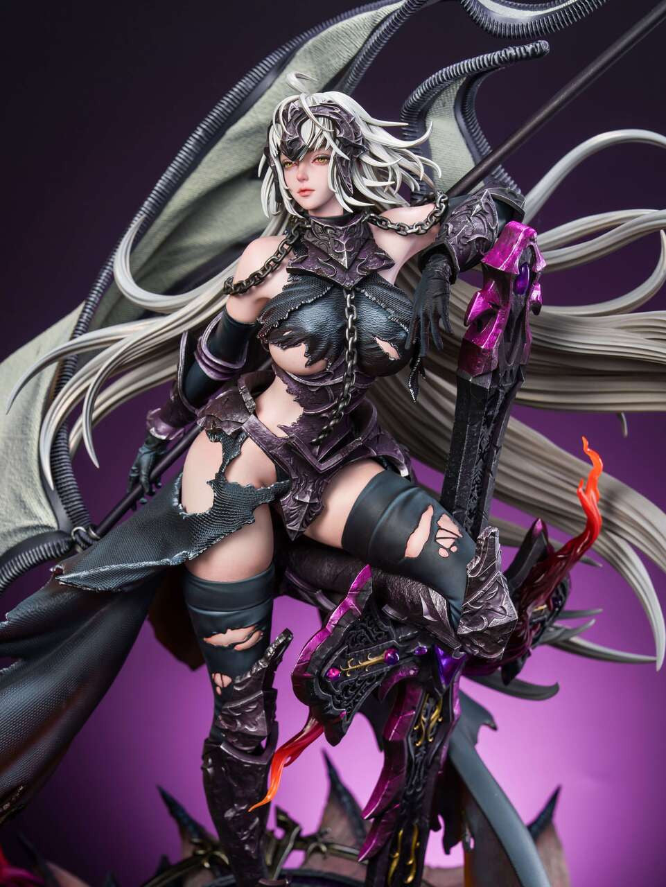 Fate/Grand Order - Black Jeanne d'Arc Alter | 1:4 Resin Statue | by SD Studio