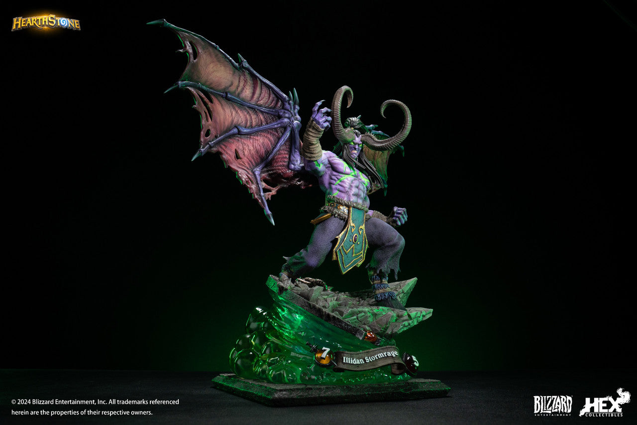 World of Warcraft - Illidan Stormrage | Resin Statue | HEX Collectibles