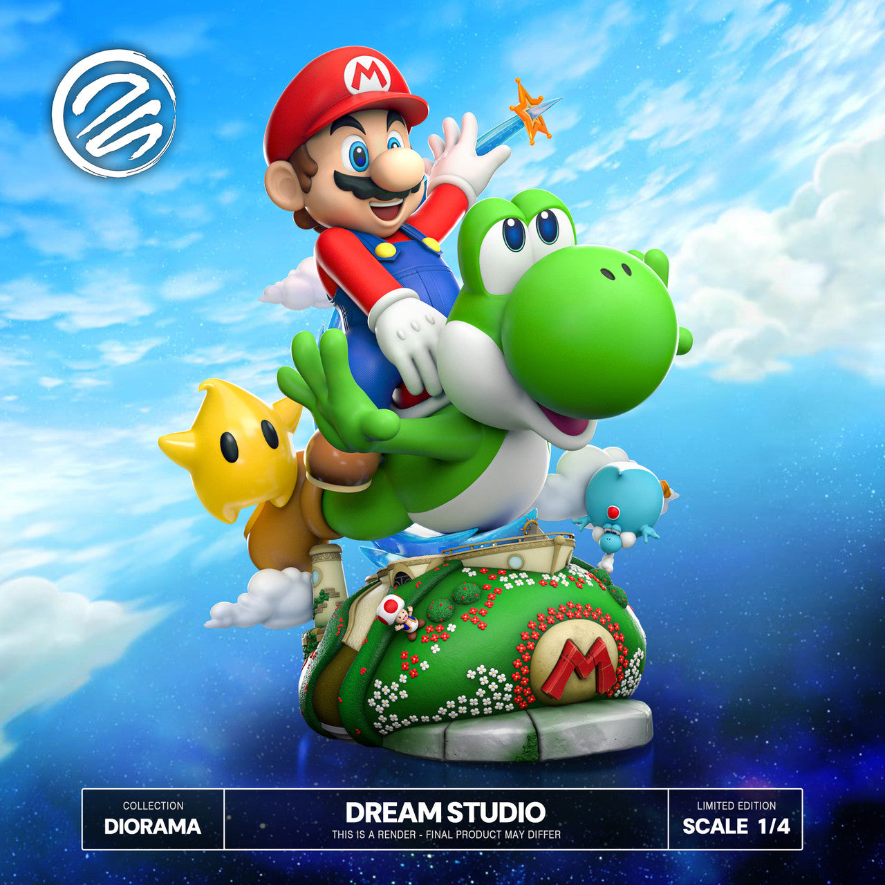 Super Mario - Super Mario Galaxy 2 | 1:4 Resin Statue | by Dream Studio