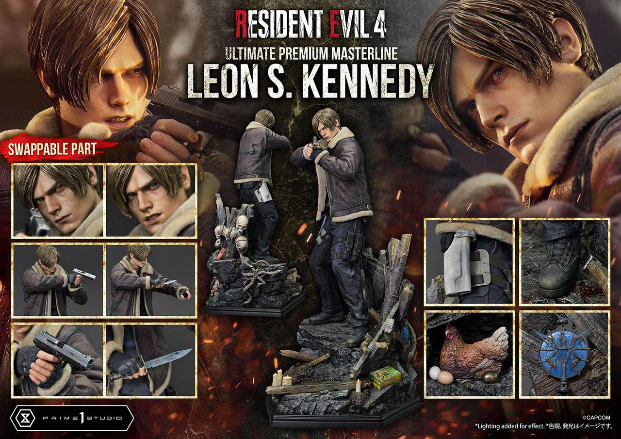 Resident Evil - RE4 Leon S. Kennedy | 1:4 Resin Statue | by Prime 1 Studio