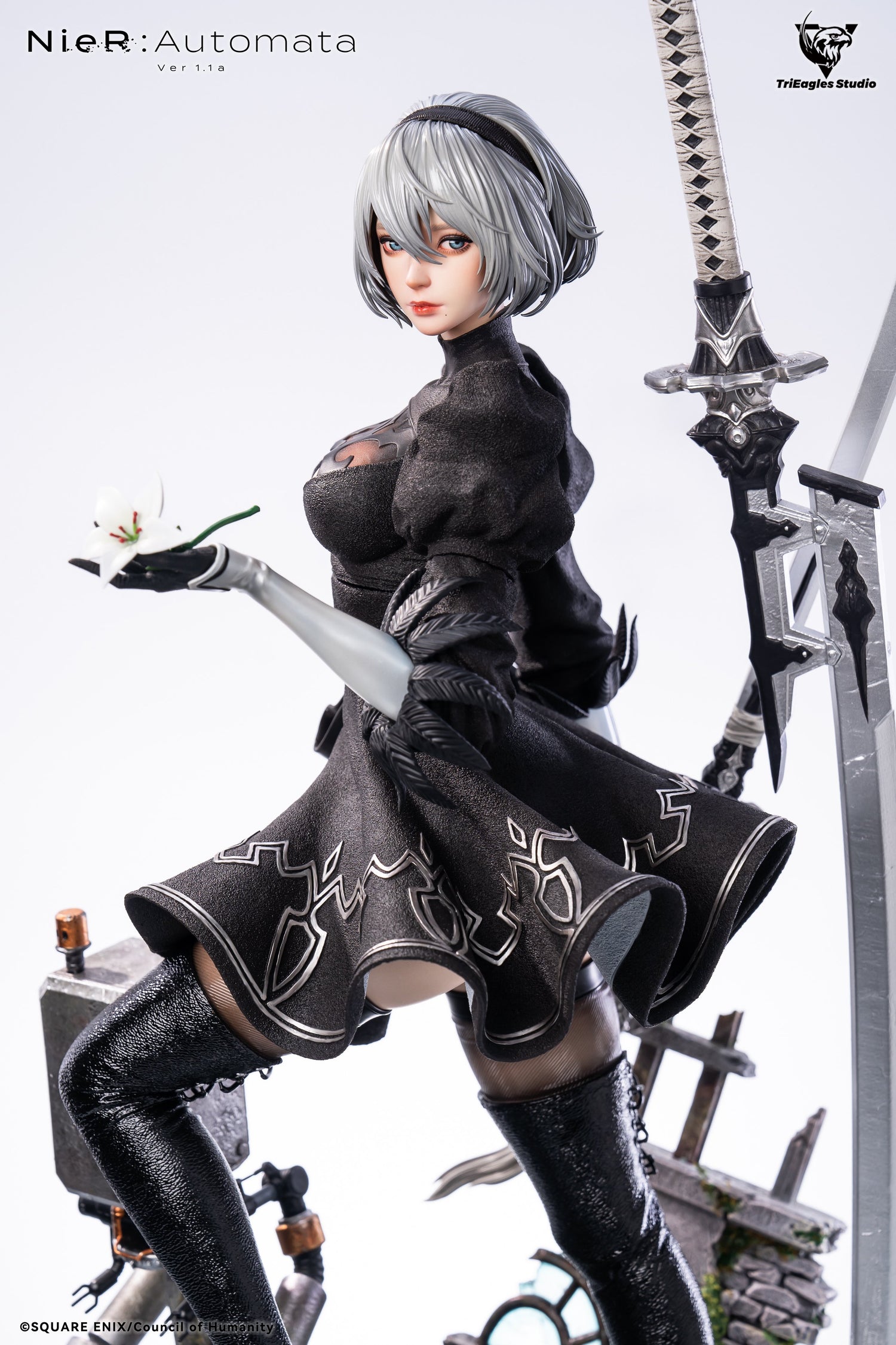 Nier Automata – YoRHa No.2 Type B | 1:4 Resin Statue | von TriEagles Studio
