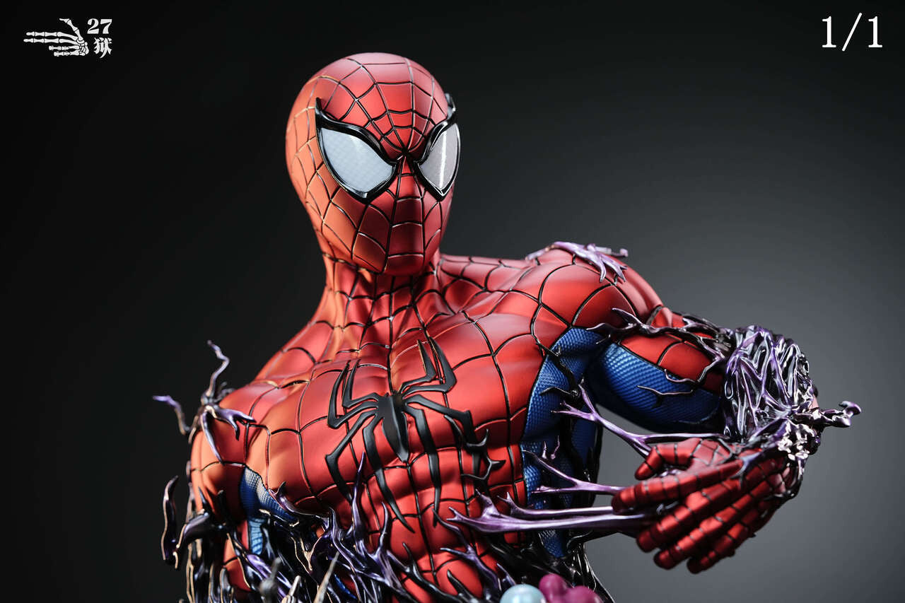 Marvel – Spiderman | 1:1 Resin Bust | von 27abyss Studio