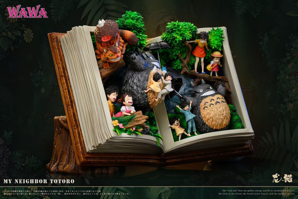My Neighbor Totoro - My Neighbor Totoro book | Resin Statue | by WAWA Studio