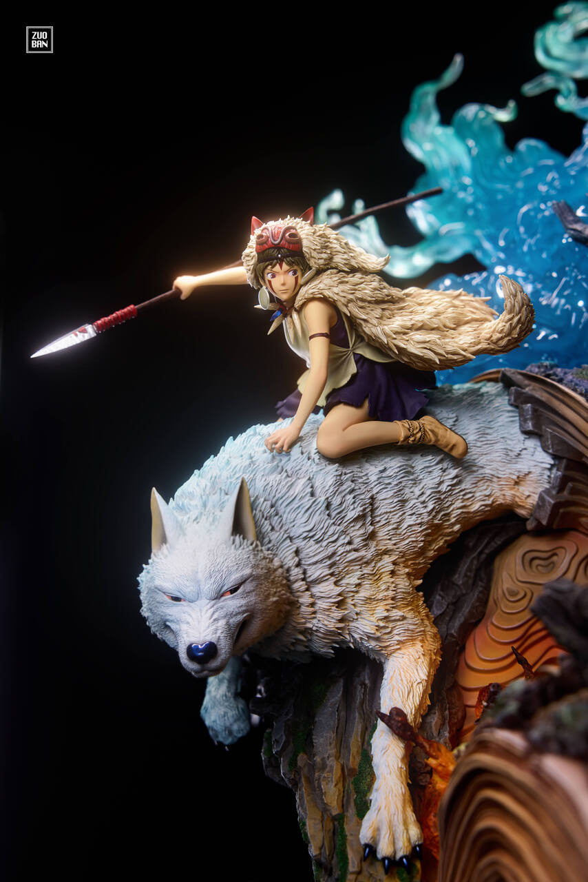 Studio Ghibli - Princess Mononoke | Resin Statue | by ZuoBan Studio