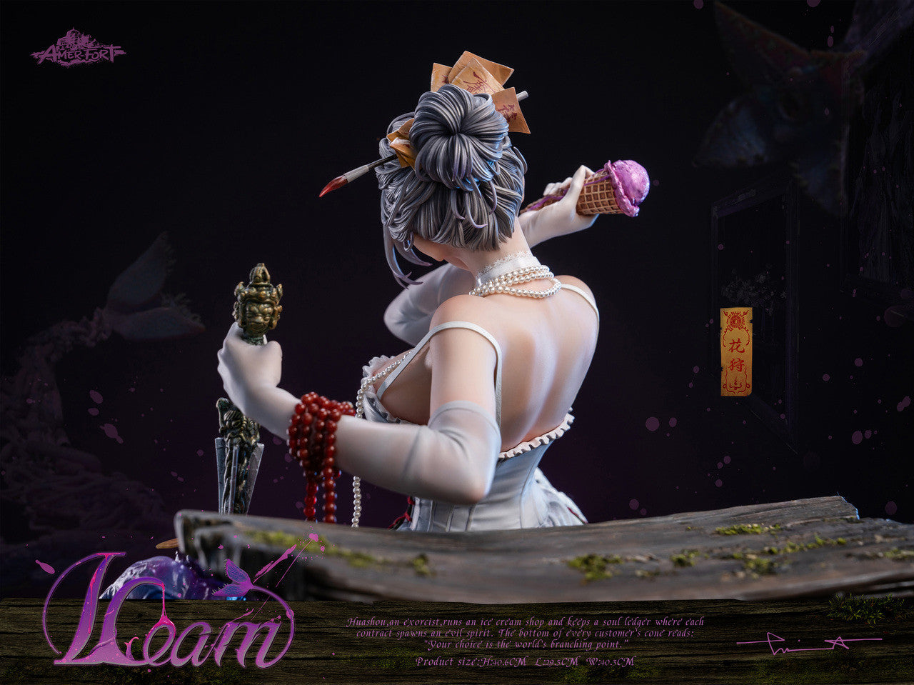 Amer Fort Series - Huashou | 1:4 Resin Statue | by PiJi ft. LouLL AroLL Studios