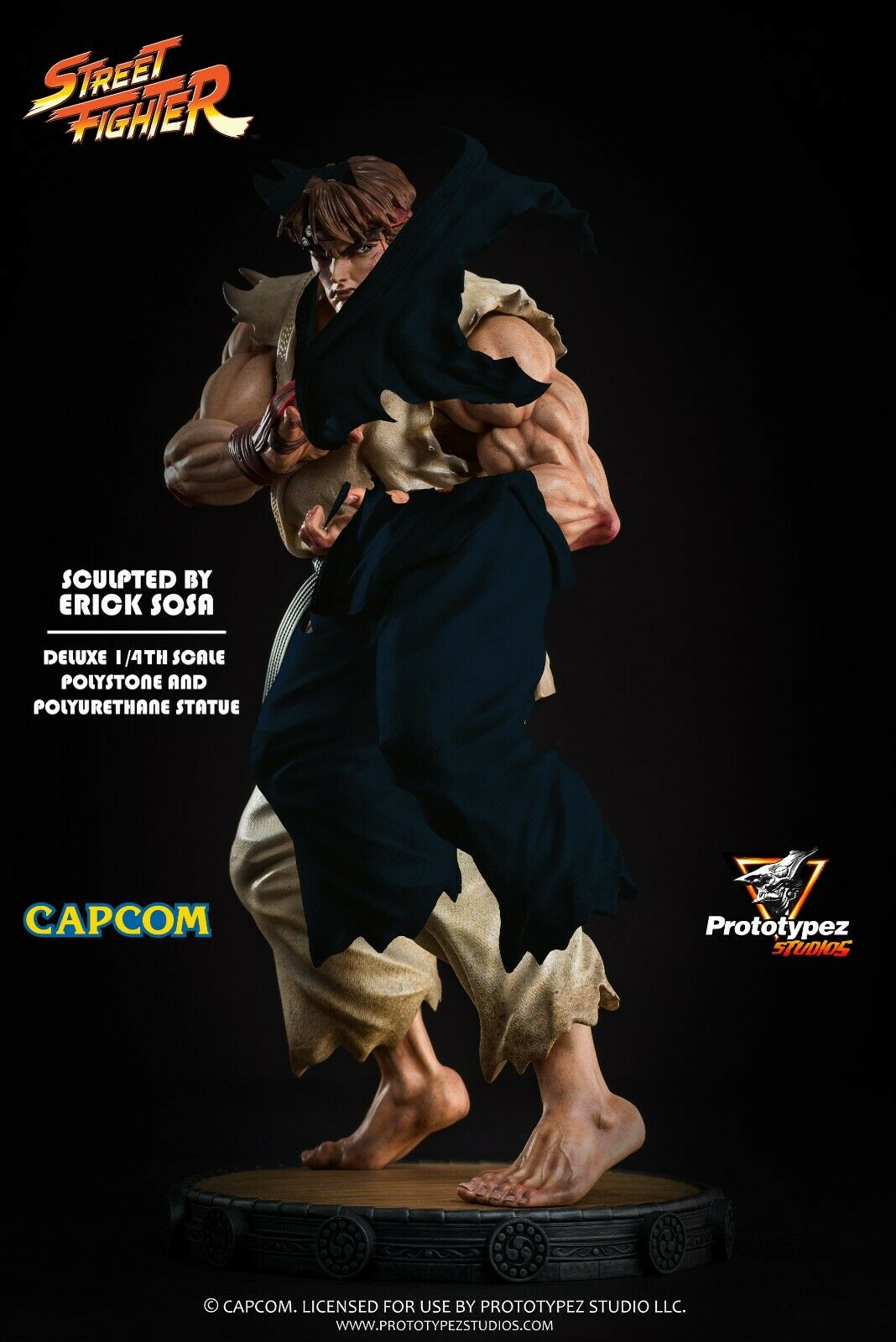 Street Fighter - Evil Ryu | 1:4 Resin Statue | von Prototypez Studios