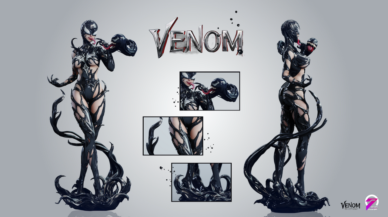 Marvel – She-Venom | 1:4 Resin Statue | von Seven Studio