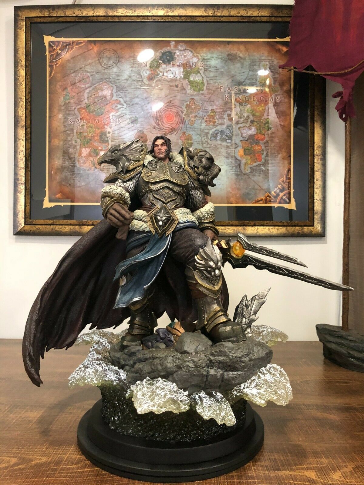 World of Warcraft - Varian Wrynn | 1:5 Resin Statue | vom Bigfoot Studio