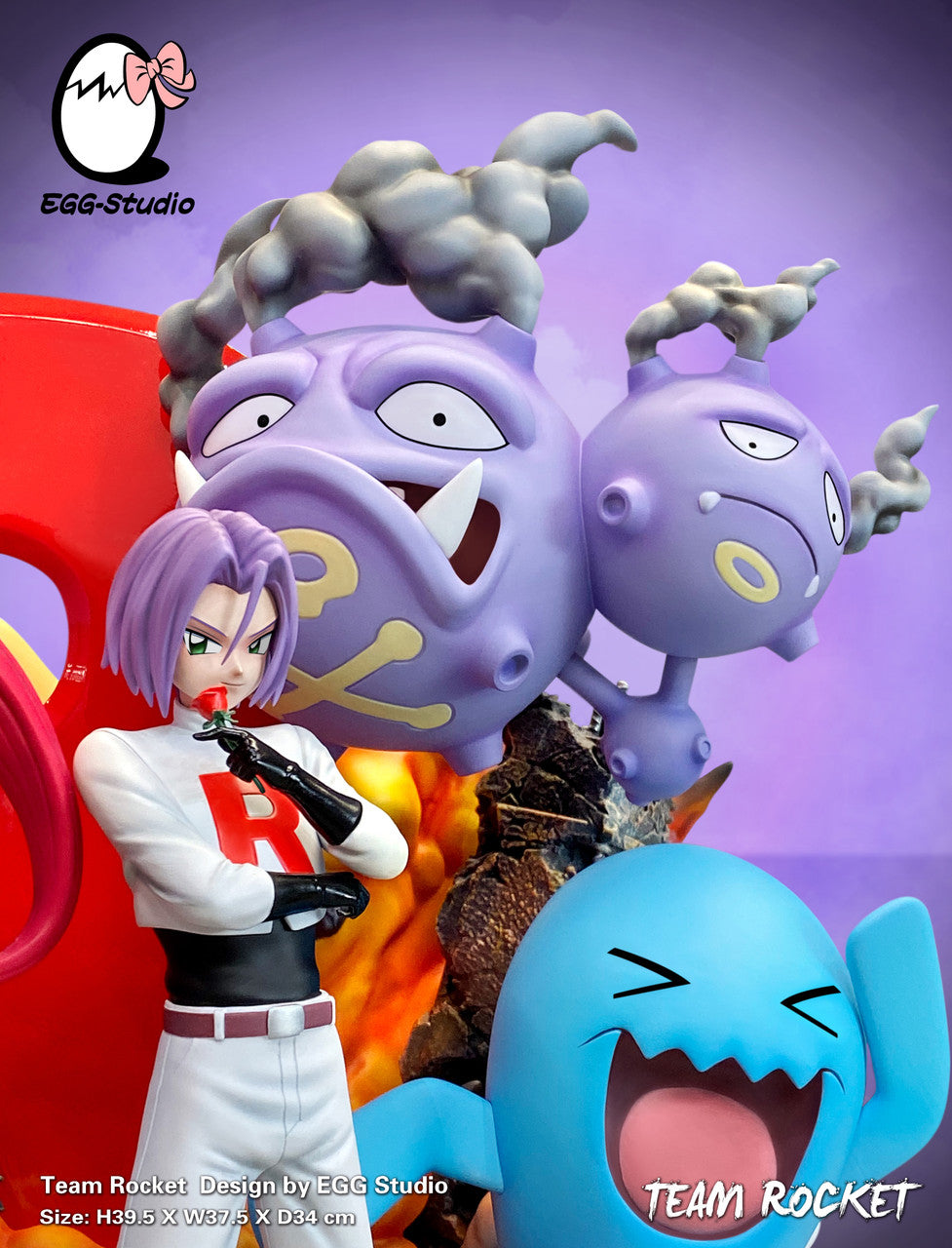 Pokemon - Team Rocket | Resin Statue | by EGG Studio