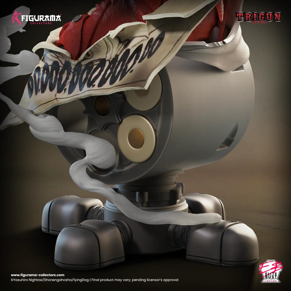 Trigun - Trigun Bust | 1:6 PVC Statue | by Figurama Studio