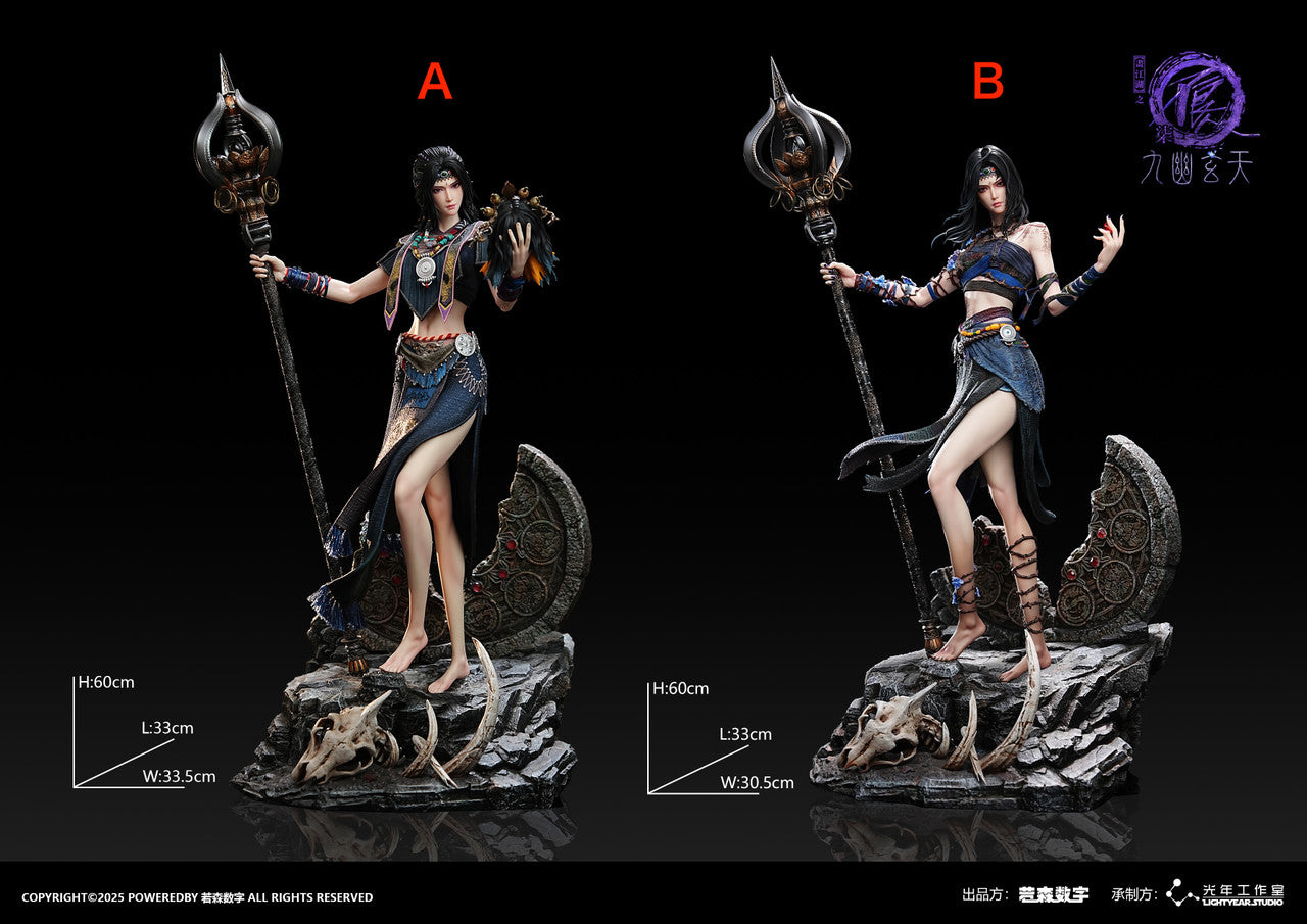 Drawing Jianghu: The Degenerate - Yelu Zhiwu | Resin Statue | by LightYear Studio