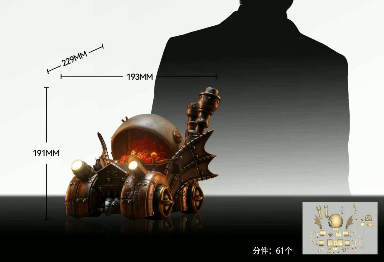 Howl’s Moving Castle - Driver Calcifer | 1:4 Resin Statue | by LongMiao Studio