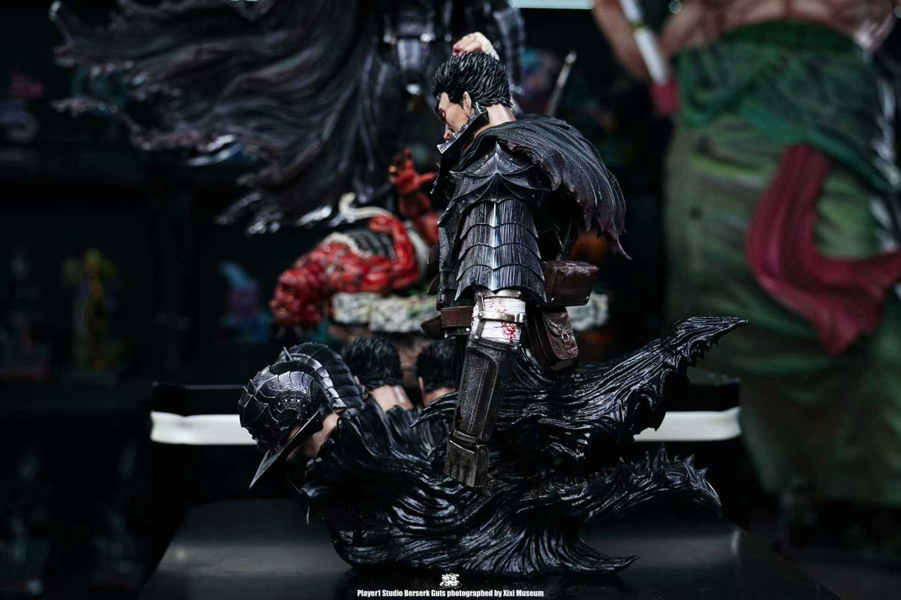 Berserk - Guts and The Berserk Armour | 1:4 Resin Statue | by Player 1 Studio Versus Series