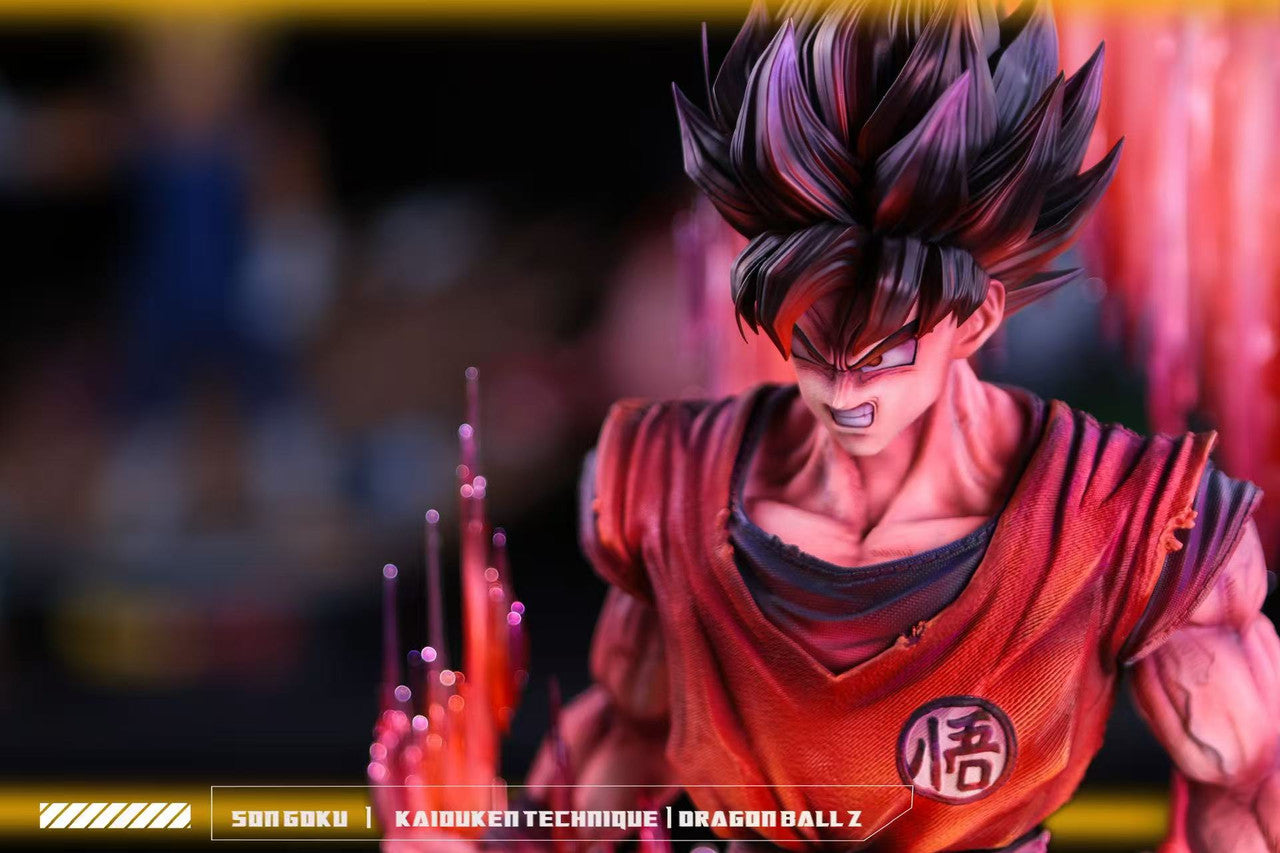 Dragon Ball - Goku Kaio-ken | 1:6 Resin Statue | by YunQi Studio