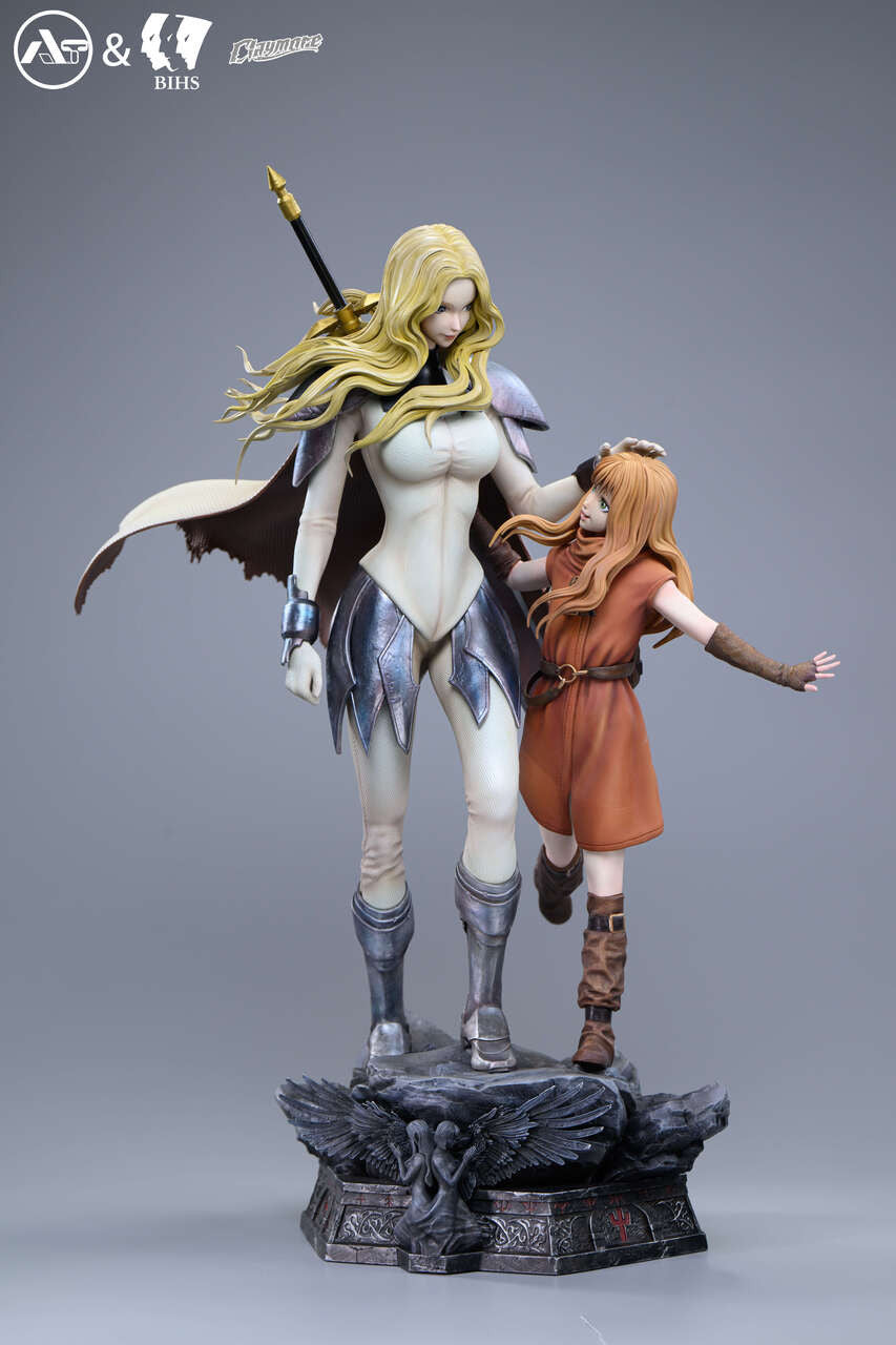 Claymore - Teresa & Clare | 1:4 Resin Statue | by AT & BIHS Studio
