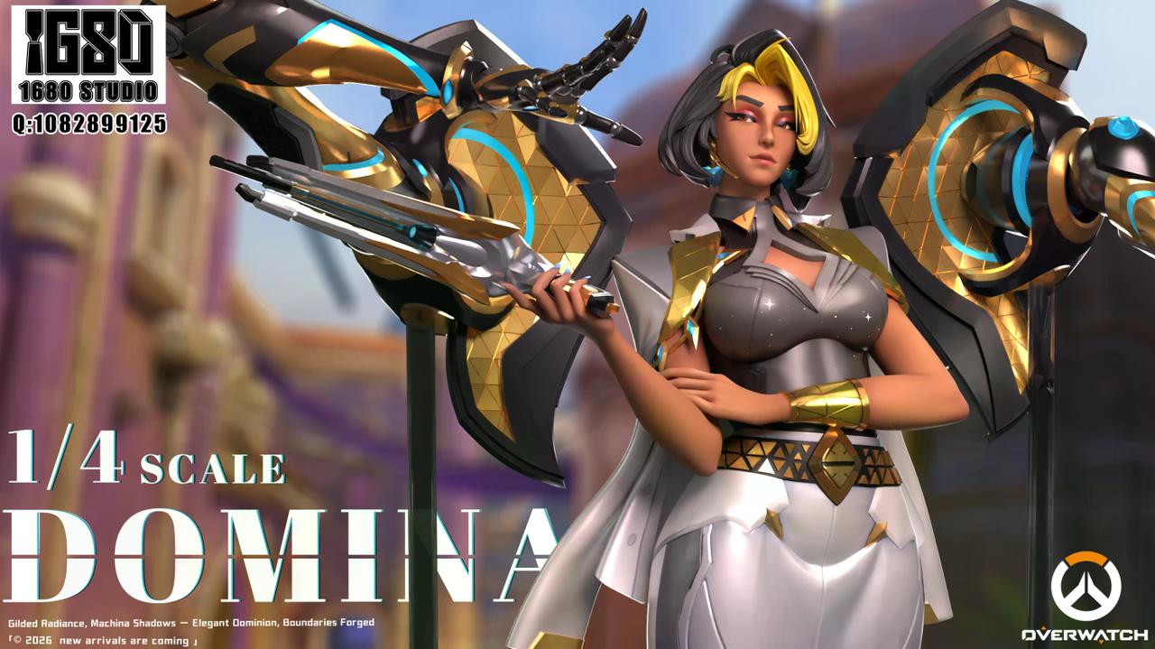 Overwatch - Domina | 1:4 Resin Statue | by 1680 Studio