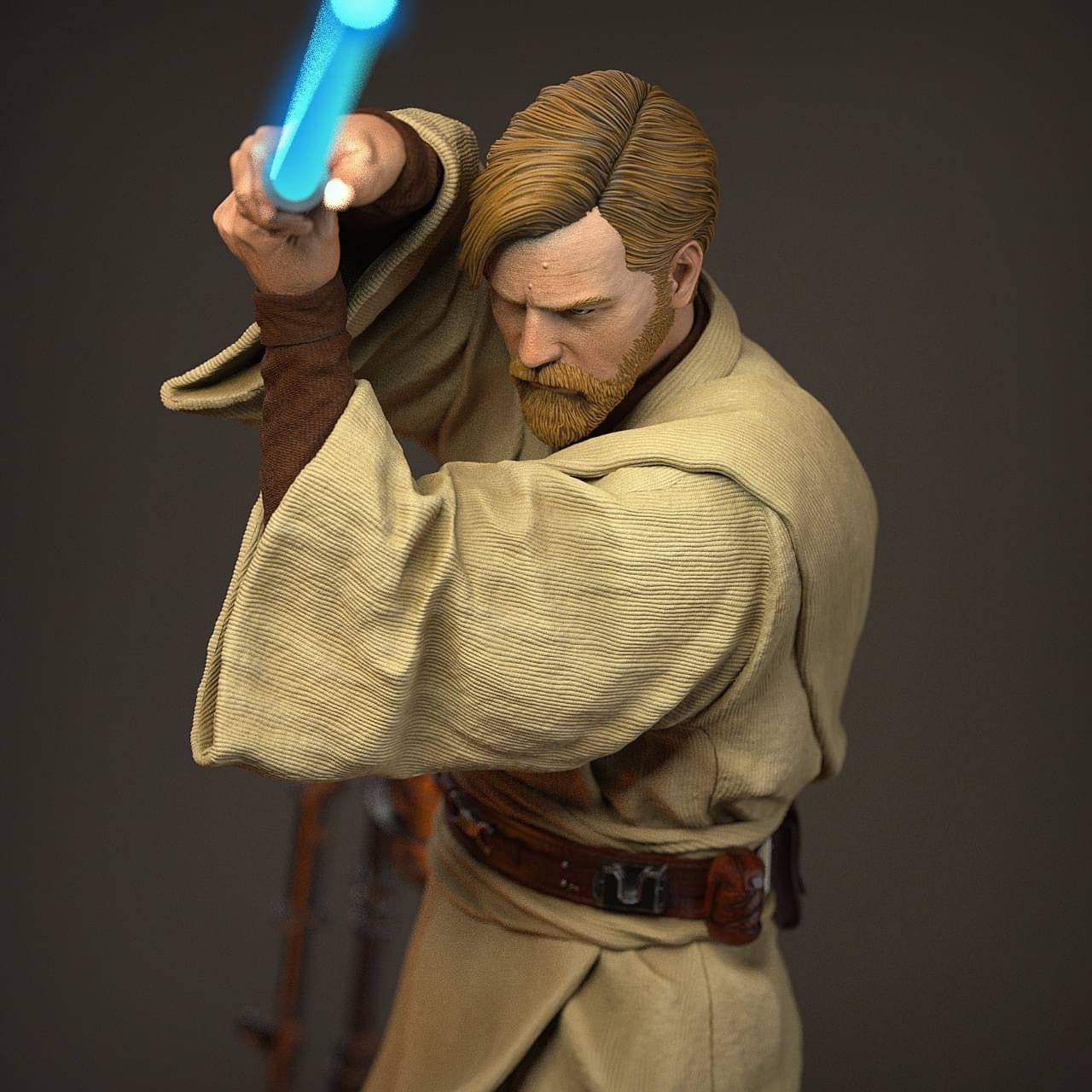 Star Wars - Anakin Skywalker vs Obi-Wan | 1:4 Resin Statue | von MFA Collectibles