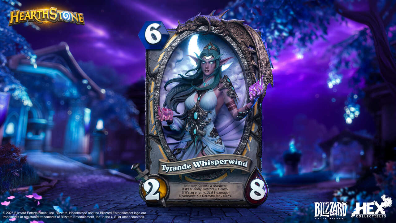 Hearthstone - Hearthstone Tyrande Whisperwind | Resin Statue | by Blizzard