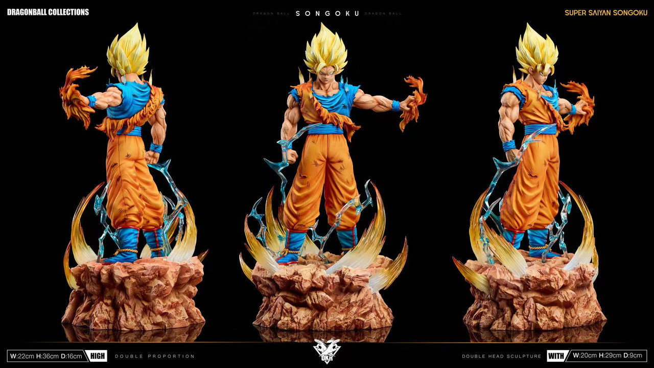 Dragon Ball - SS2 Goku | Resin Statue | by OKR Studio