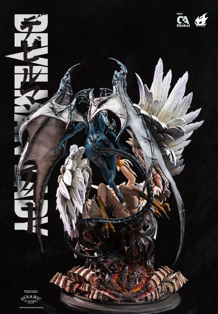 Devilman - Jun Fudo vs. Ran Asuka | 1:6 Resin Statue | by HotCat Studio