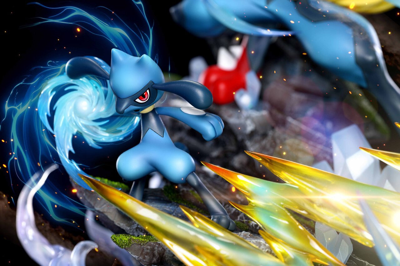 Pokemon - Lucario | Resin Statue | by Phoenix Studio