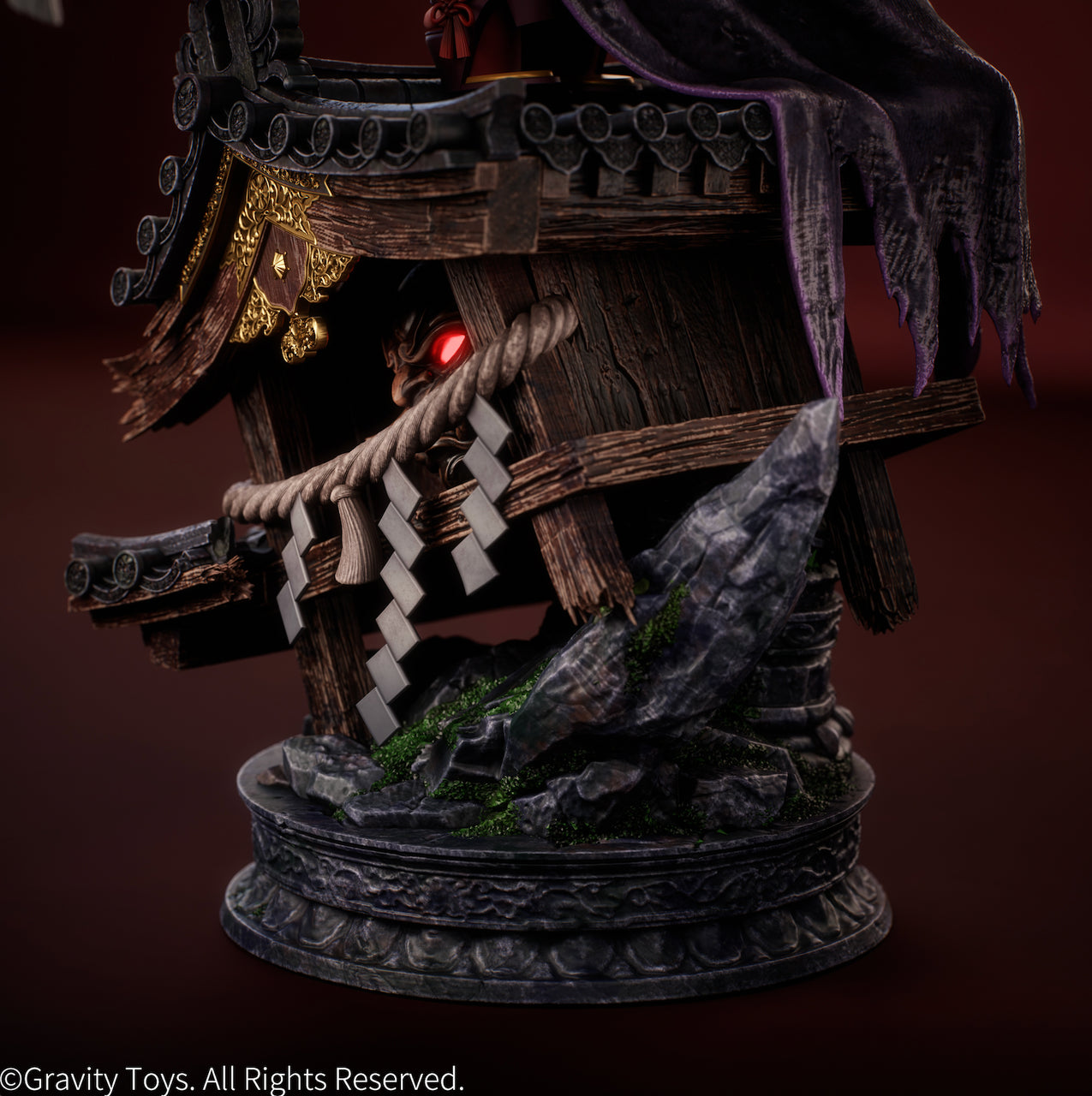 Traditional Japanese - Oiran Higanbana | 1:4 Resin Statue | by Gravity Toys Studio
