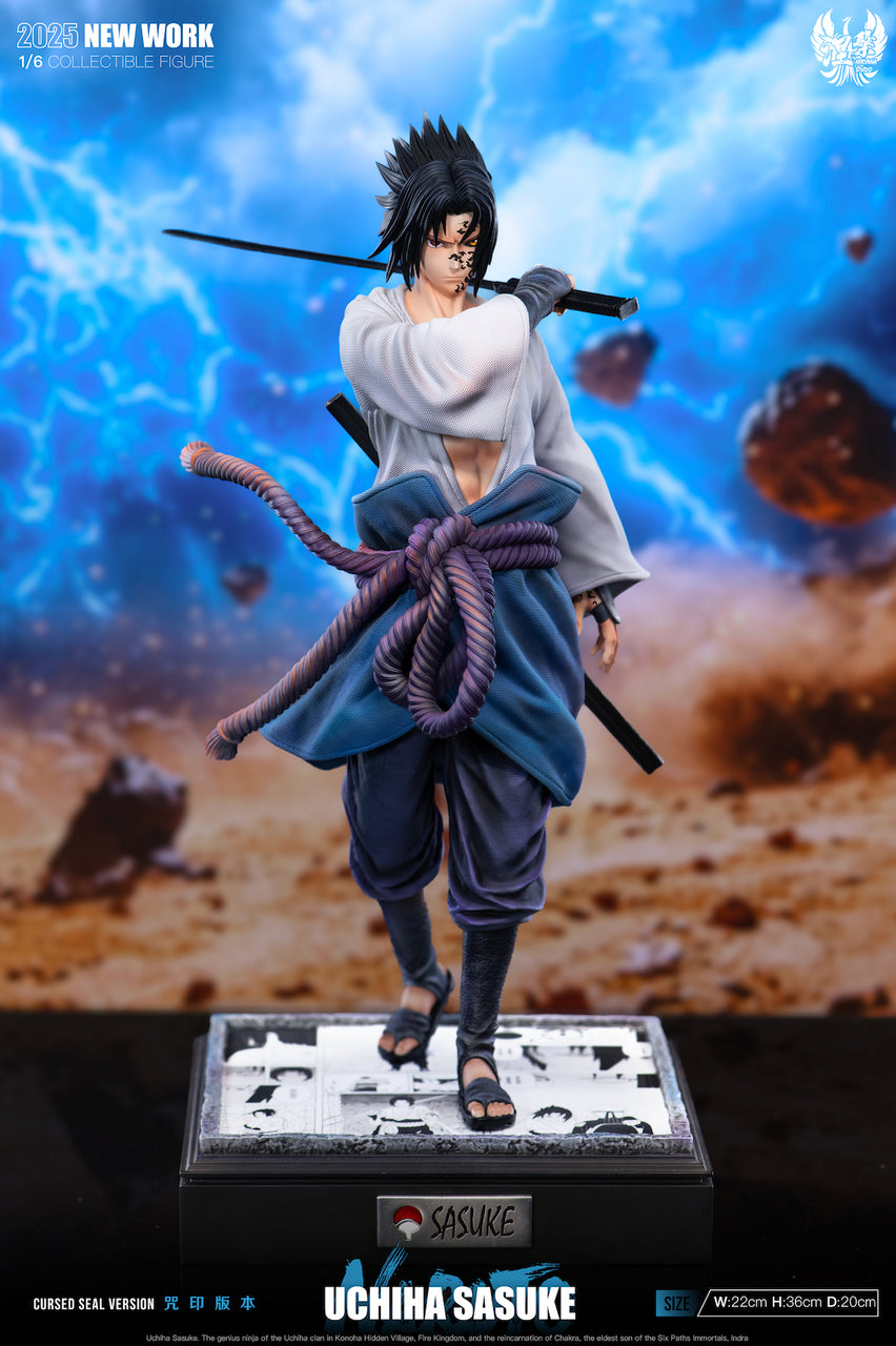 Naruto - Uchiha Sasuke | 1:6 Resin Statue | by Nirvana Studio