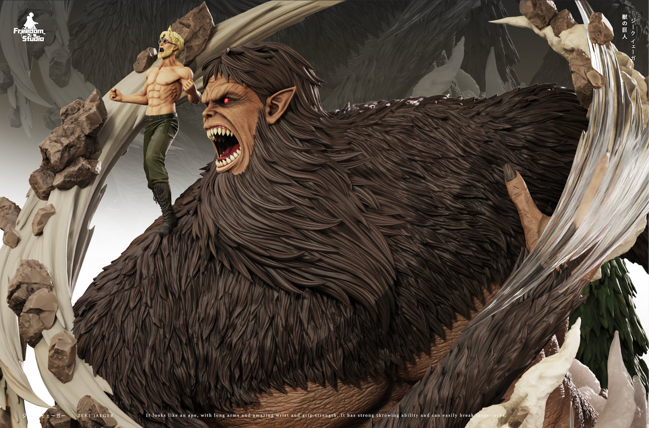 Attack on Titan - Zeke Yeager | Resin Statue | by Freedom Studio