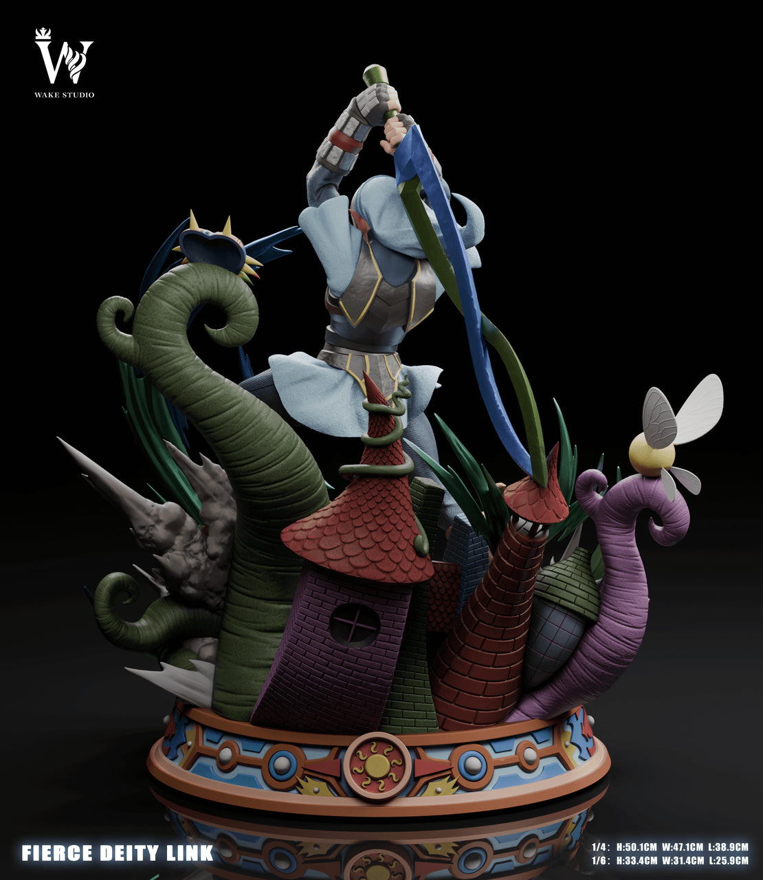 Legend of Zelda - Fierce Deity Link | 1:6/1:4 Resin Statue | by Wake Studio