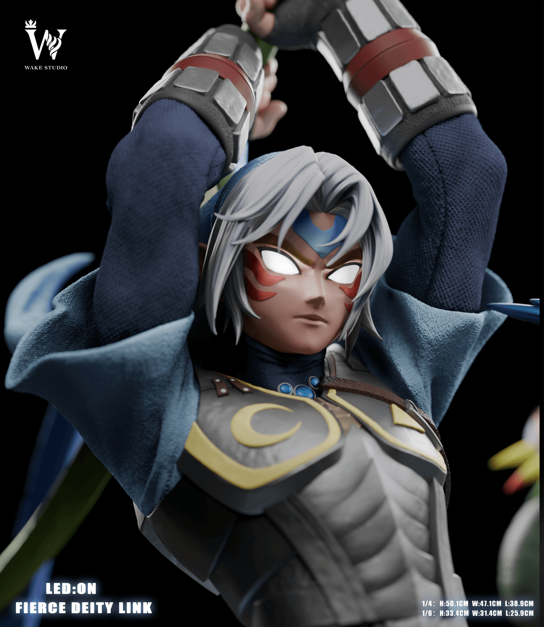 Legend of Zelda - Fierce Deity Link | 1:6/1:4 Resin Statue | by Wake Studio