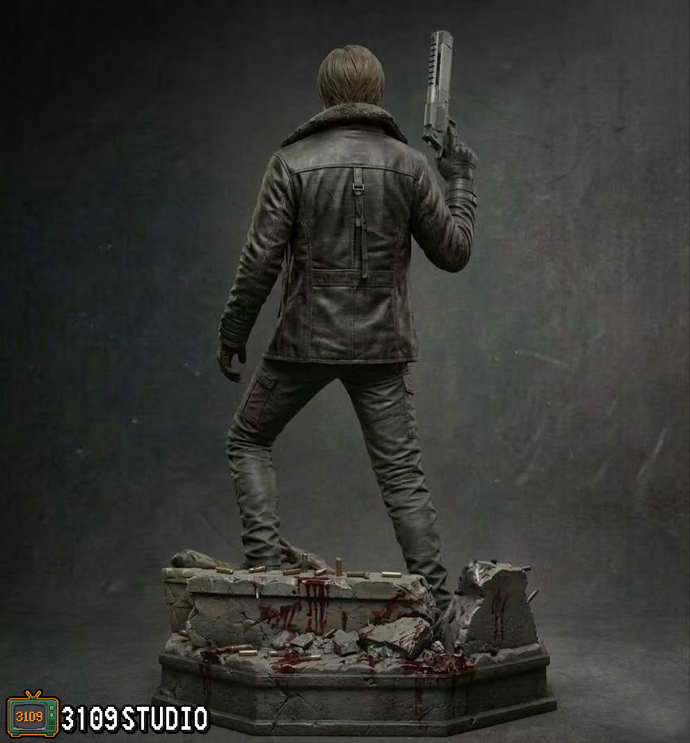 Resident Evil - Leon S Kennedy | 1:4 Resin Staue | by 3109 Studio