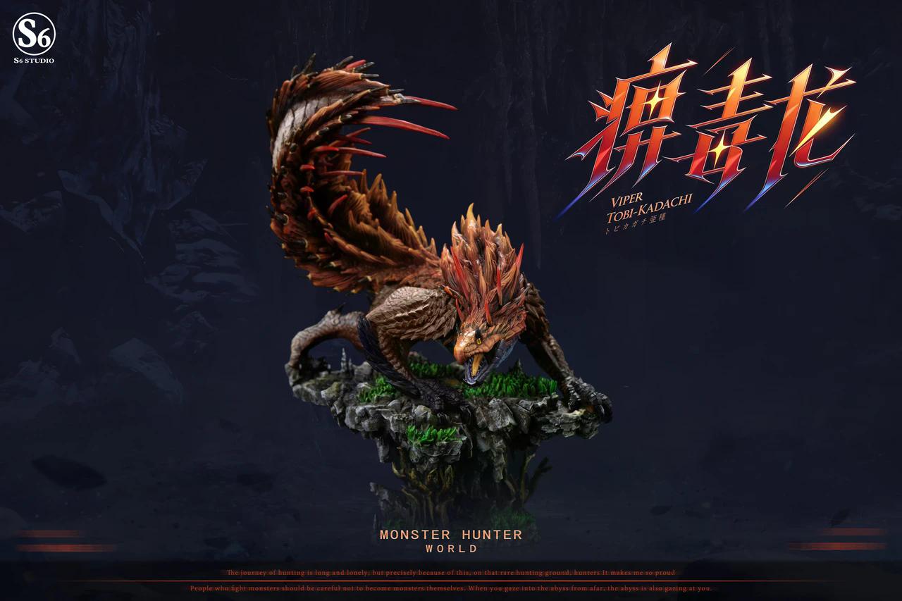 Monster Hunter - Viper Tobi-Kadachi | Resin Statue | by S6 Studio