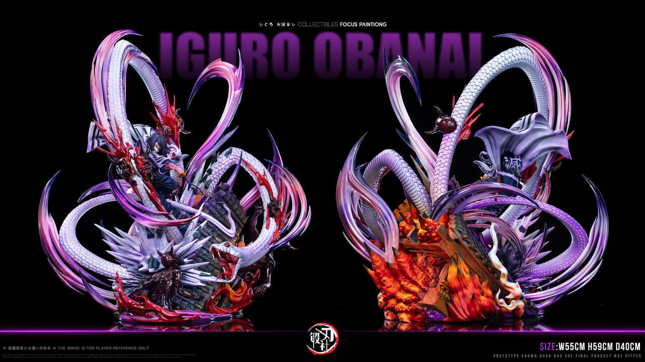 Demon Slayer - Iguro Obanai | 1:6 Resin Statue | by DDS Studio