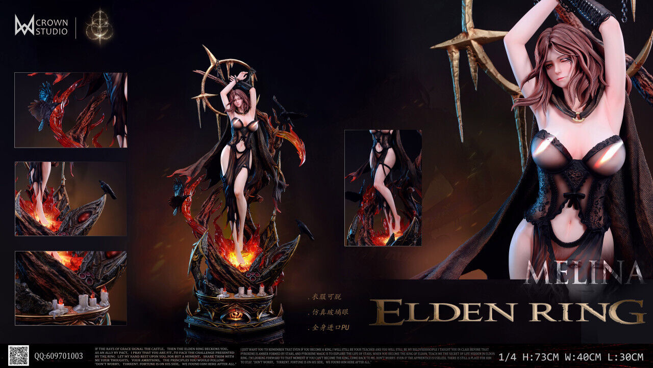 Elden Ring - Melina | 1:4 Resin Statue | von Crown Studio