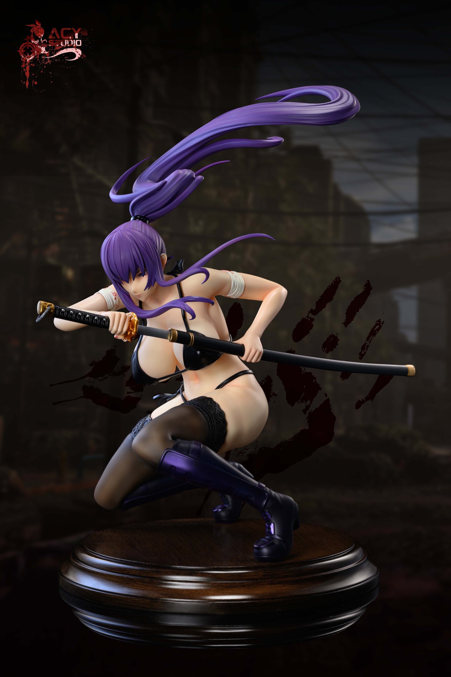 Highschool of the Dead - Busujima Saeko | 1:4 Resin Statue | von Acy Studio