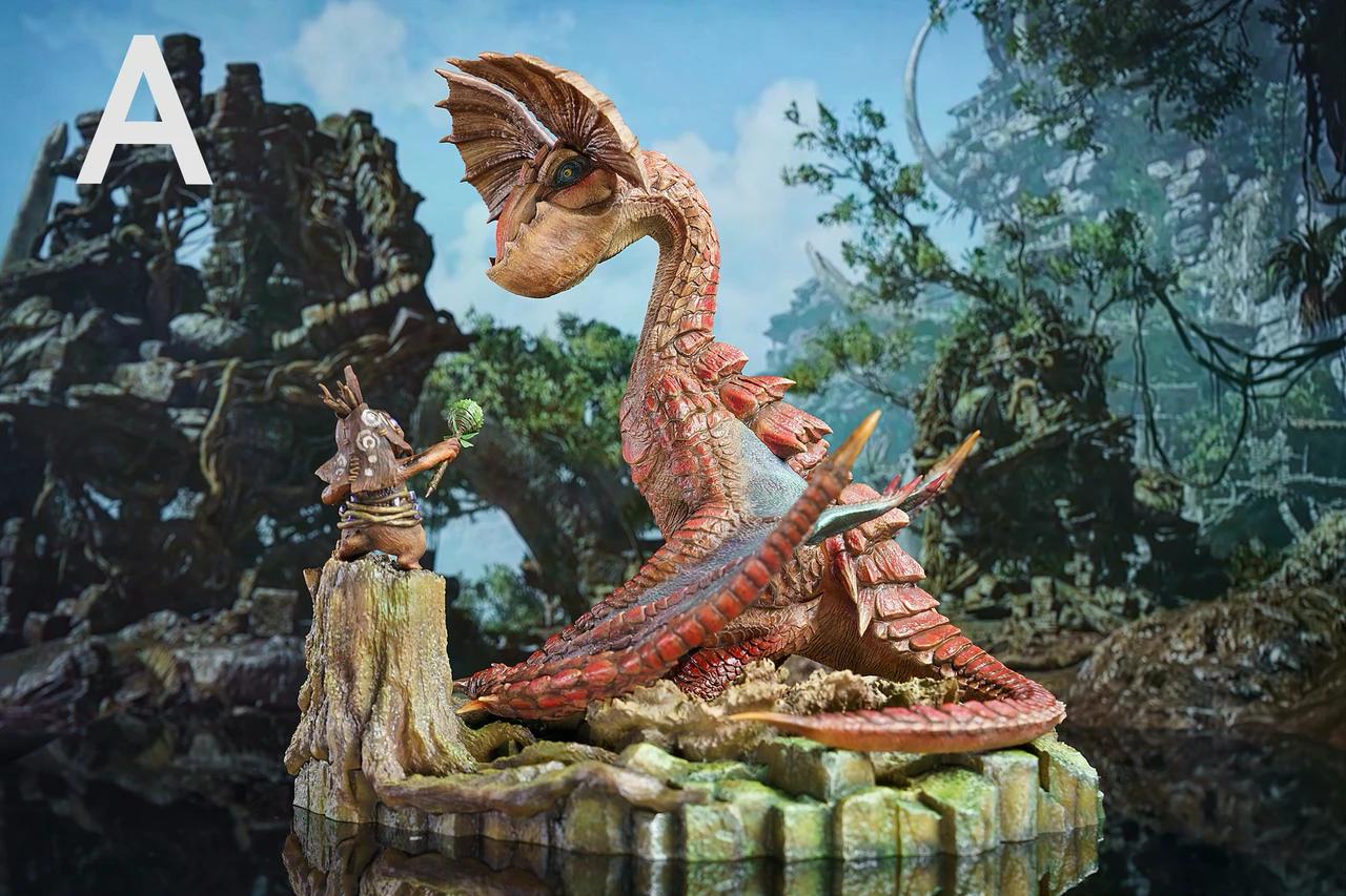 Monster Hunter - Yian Kut-Ku | Resin Statue | by Dragon Frontier Studio